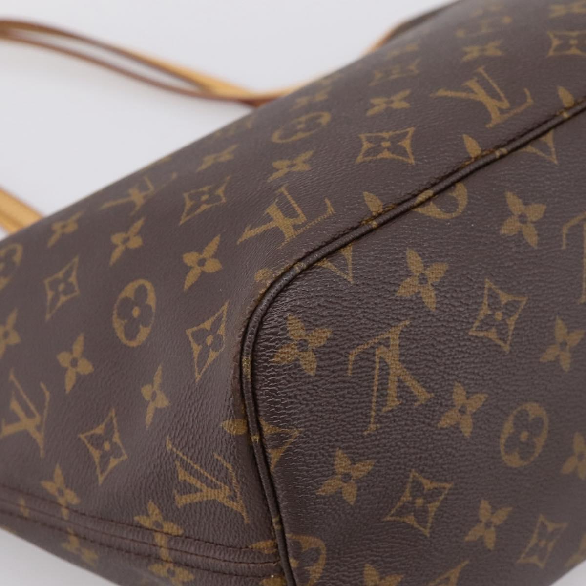 LOUIS VUITTON Monogram Neverfull MM Tote Bag M40156 LV Auth 203178V