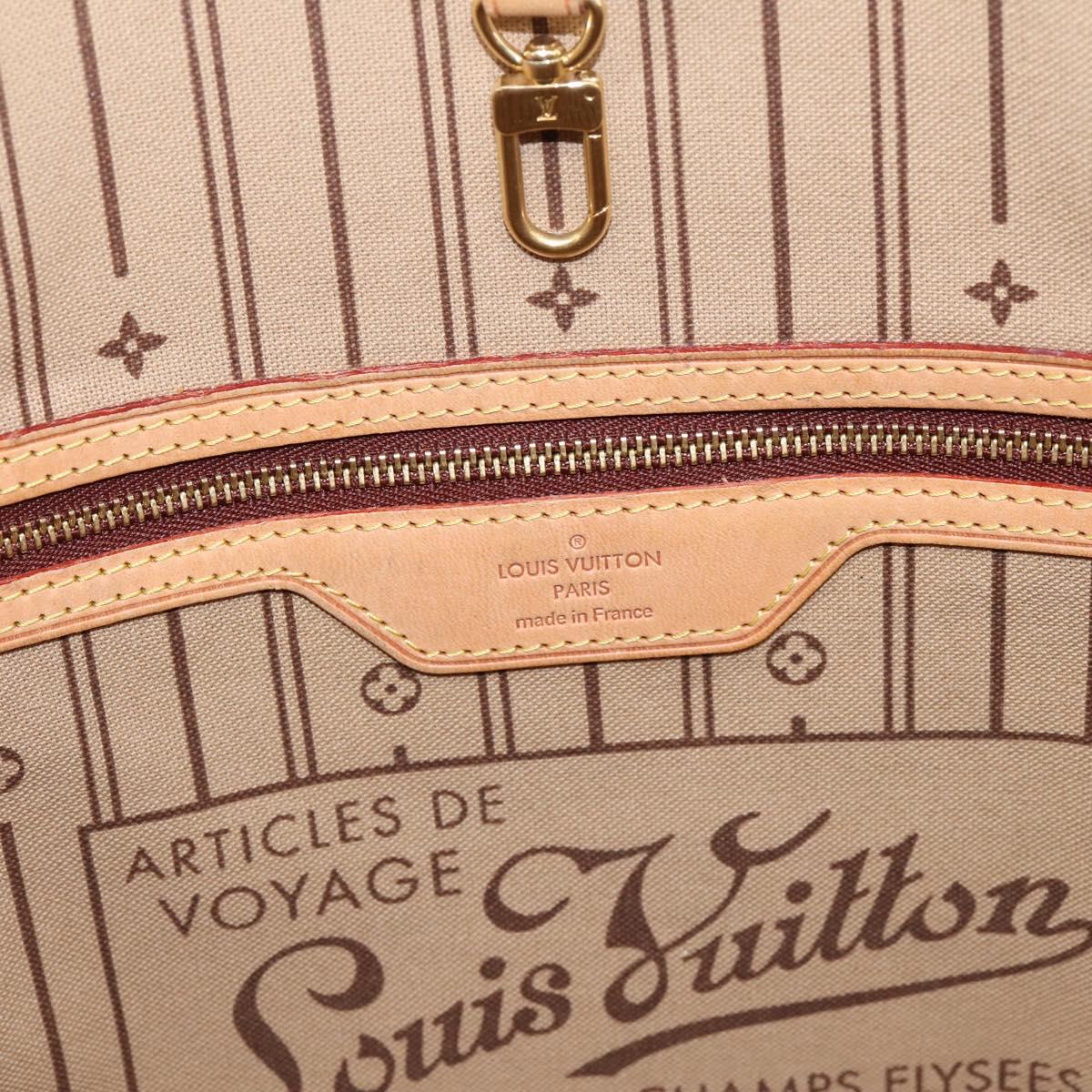 LOUIS VUITTON Monogram Neverfull MM Tote Bag M40156 LV Auth 203178V