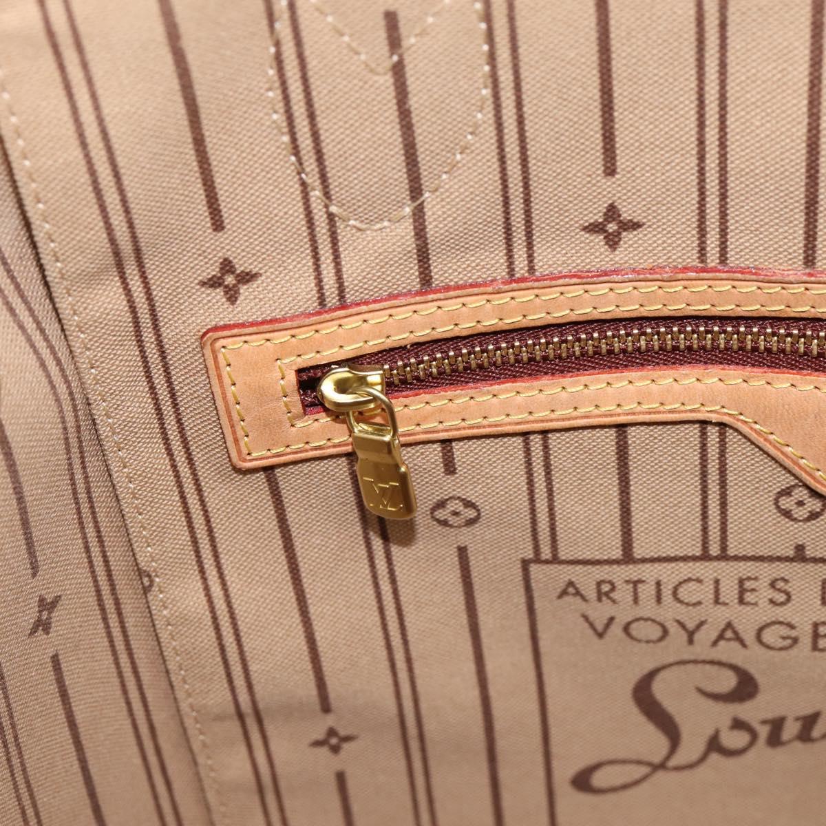 LOUIS VUITTON Monogram Neverfull MM Tote Bag M40156 LV Auth 203178V