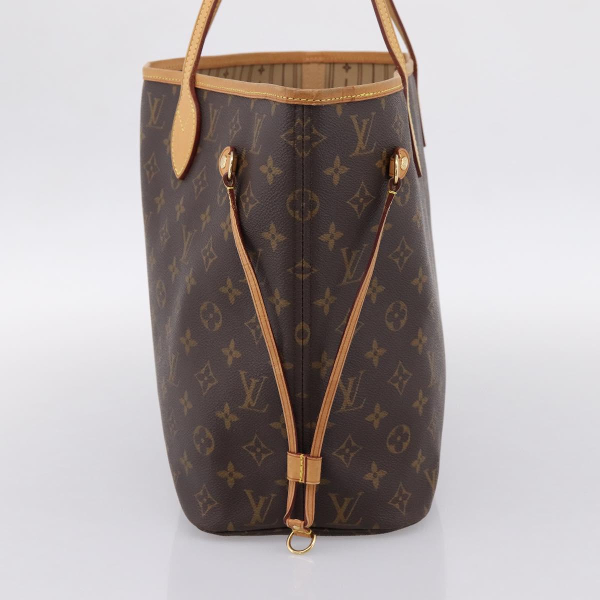 LOUIS VUITTON Monogram Neverfull MM Tote Bag M40156 LV Auth 203178V