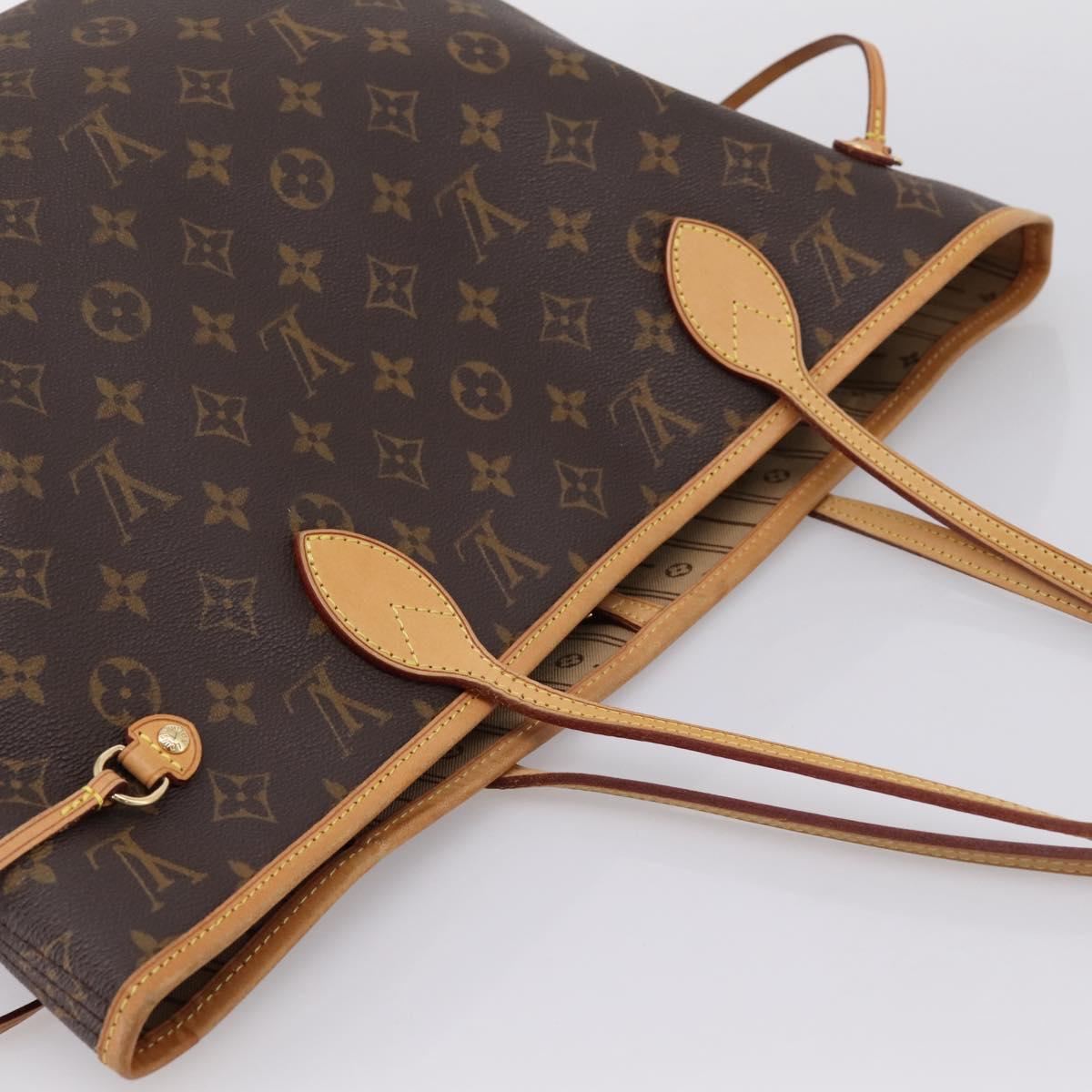 LOUIS VUITTON Monogram Neverfull MM Tote Bag M40156 LV Auth 203178V