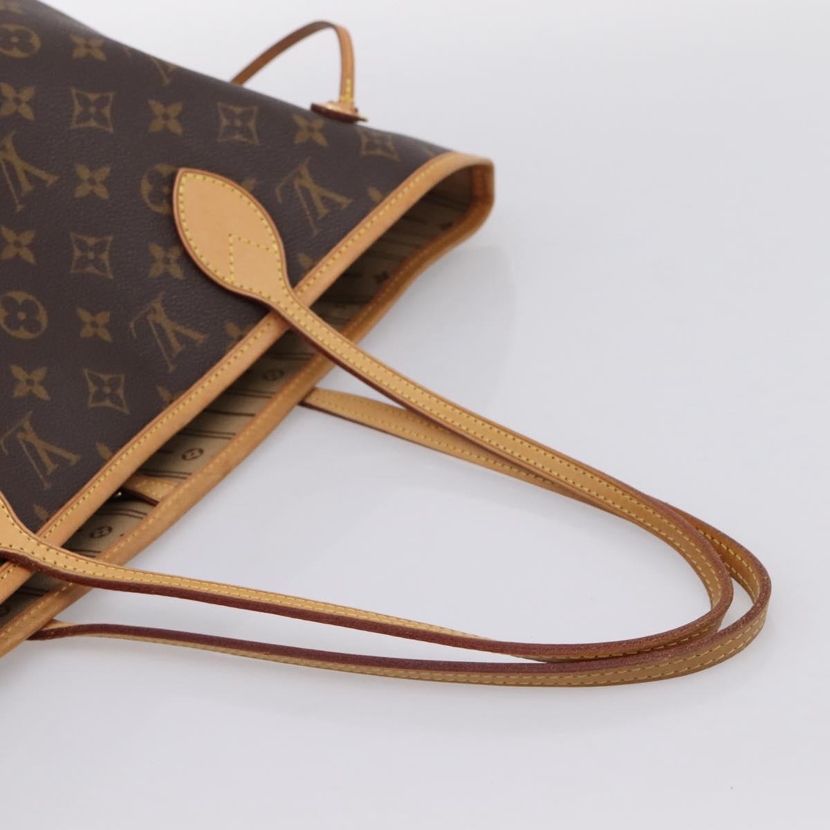 LOUIS VUITTON Monogram Neverfull MM Tote Bag M40156 LV Auth 203178V