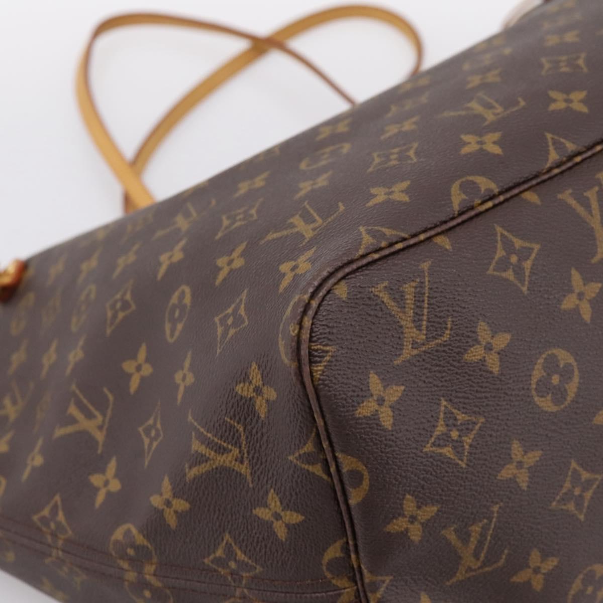 LOUIS VUITTON Monogram Neverfull GM Tote Bag M40157 LV Auth 203186V
