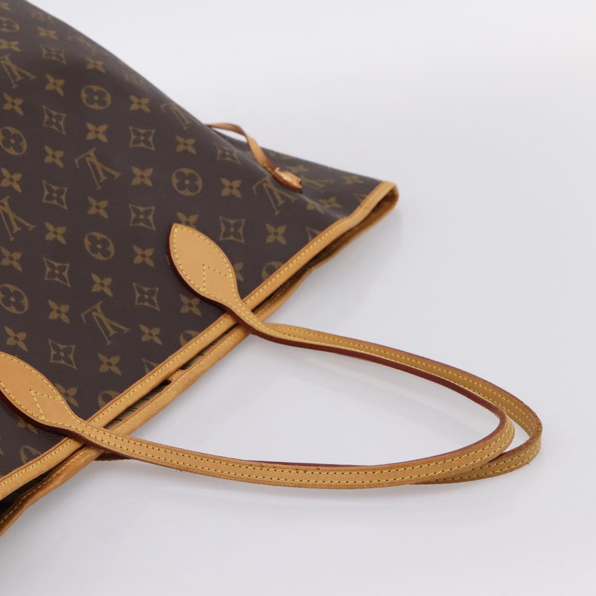 LOUIS VUITTON Monogram Neverfull GM Tote Bag M40157 LV Auth 203186V