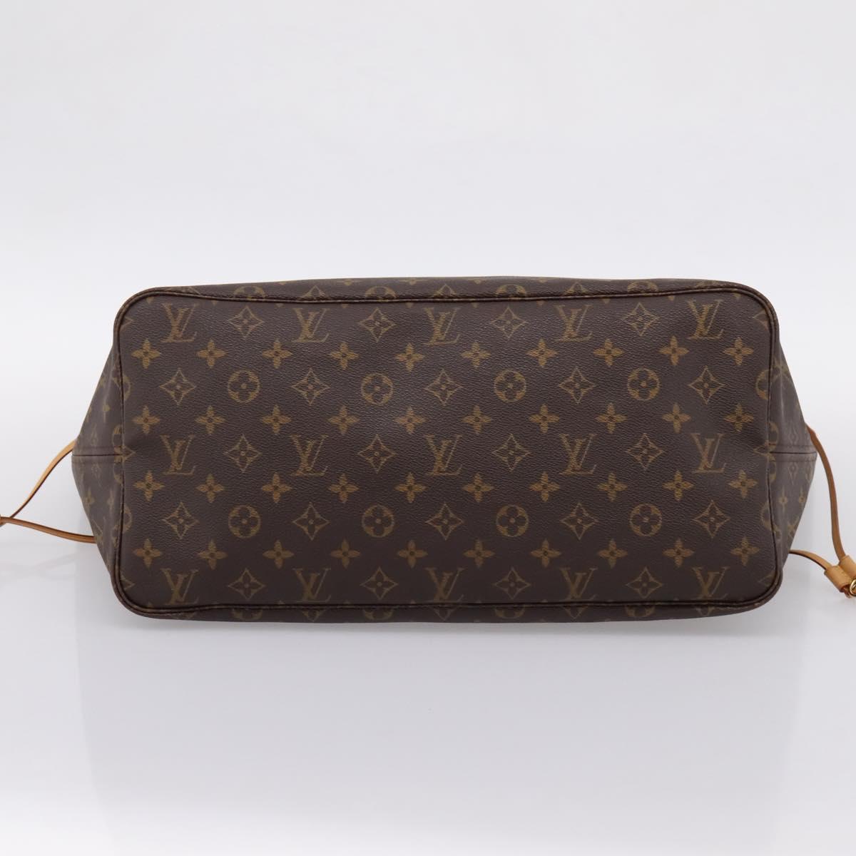 LOUIS VUITTON Monogram Neverfull GM Tote Bag M40157 LV Auth 203186V