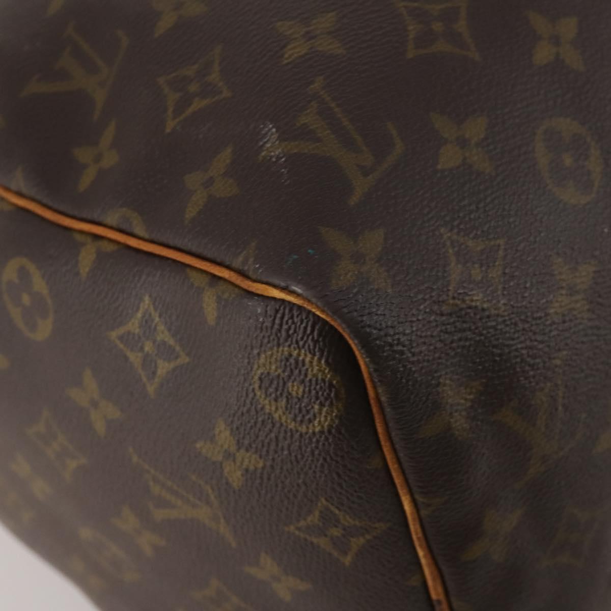 LOUIS VUITTON Monogram Keepall 45 Boston Bag M41428 LV Auth 203188