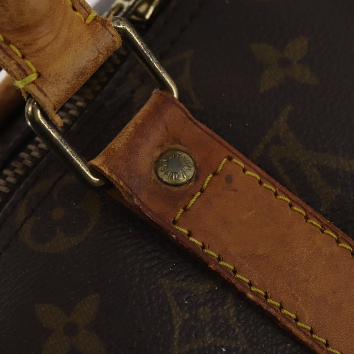 LOUIS VUITTON Monogram Keepall 45 Boston Bag M41428 LV Auth 203188