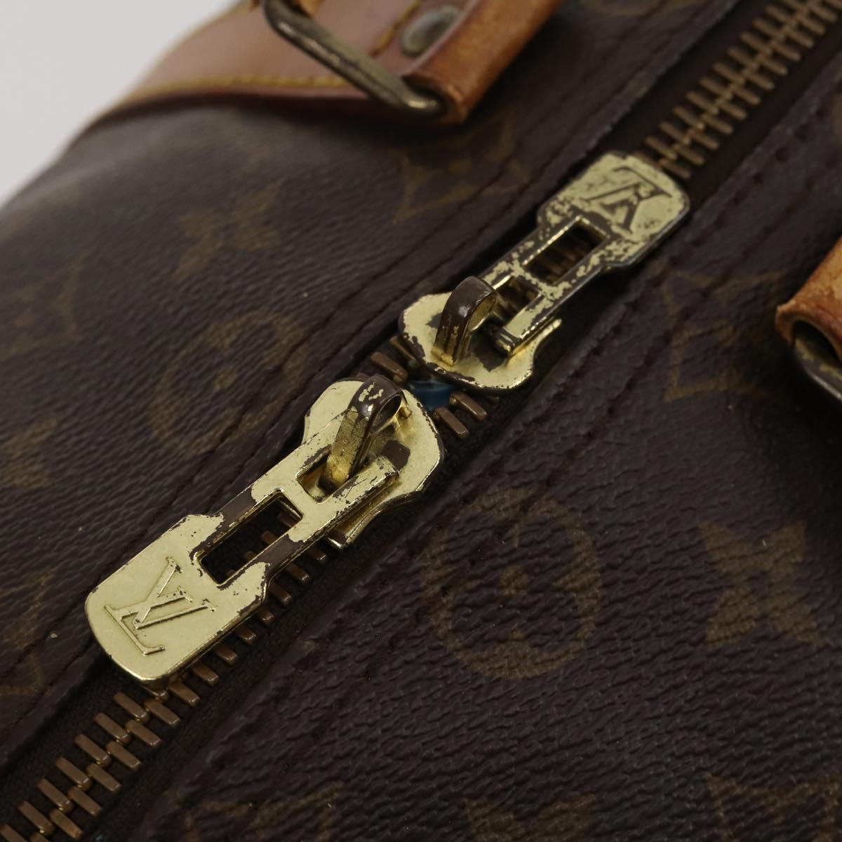 LOUIS VUITTON Monogram Keepall 45 Boston Bag M41428 LV Auth 203188
