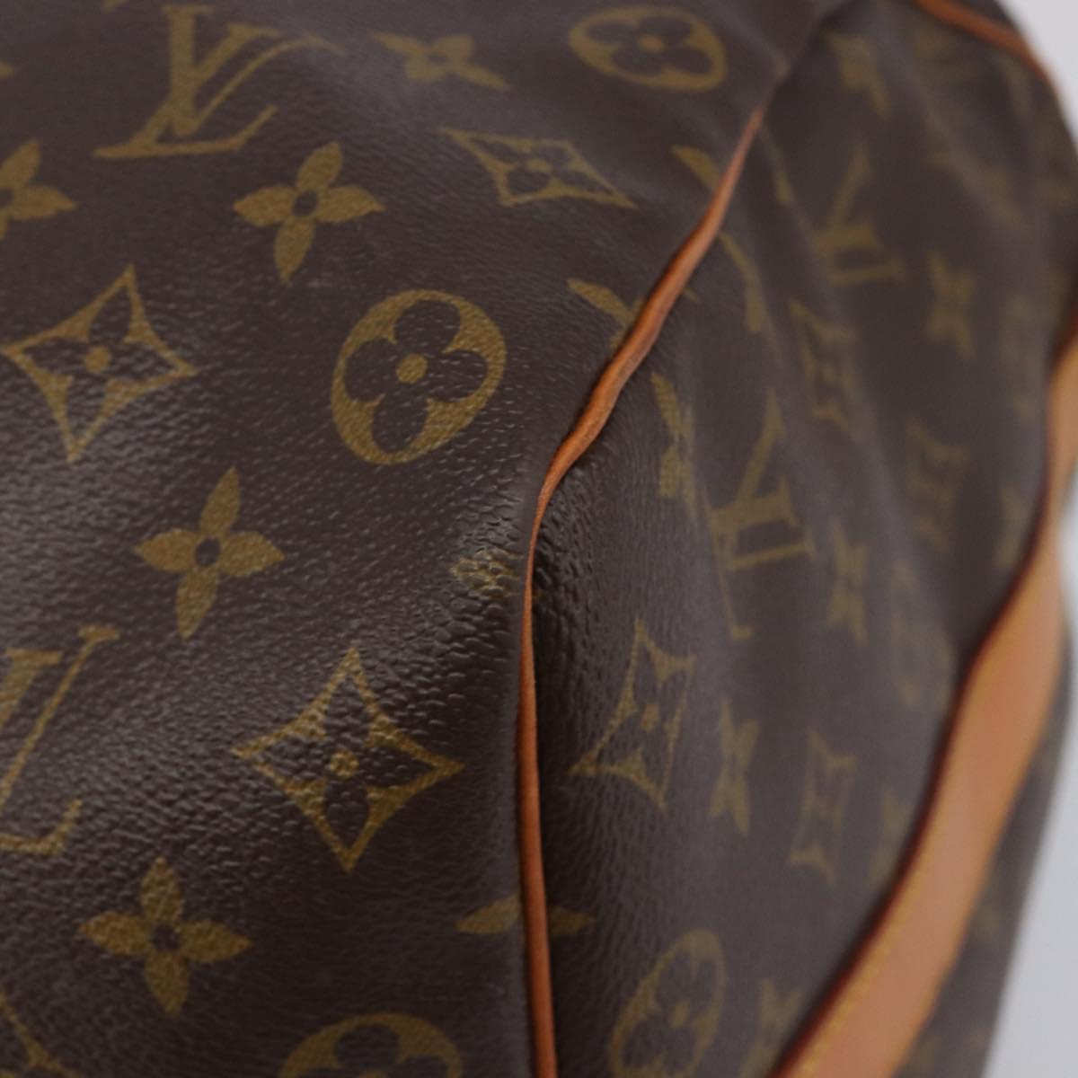 LOUIS VUITTON Monogram Keepall Bandouliere 50 Boston Bag M41416 LV Auth 203189V
