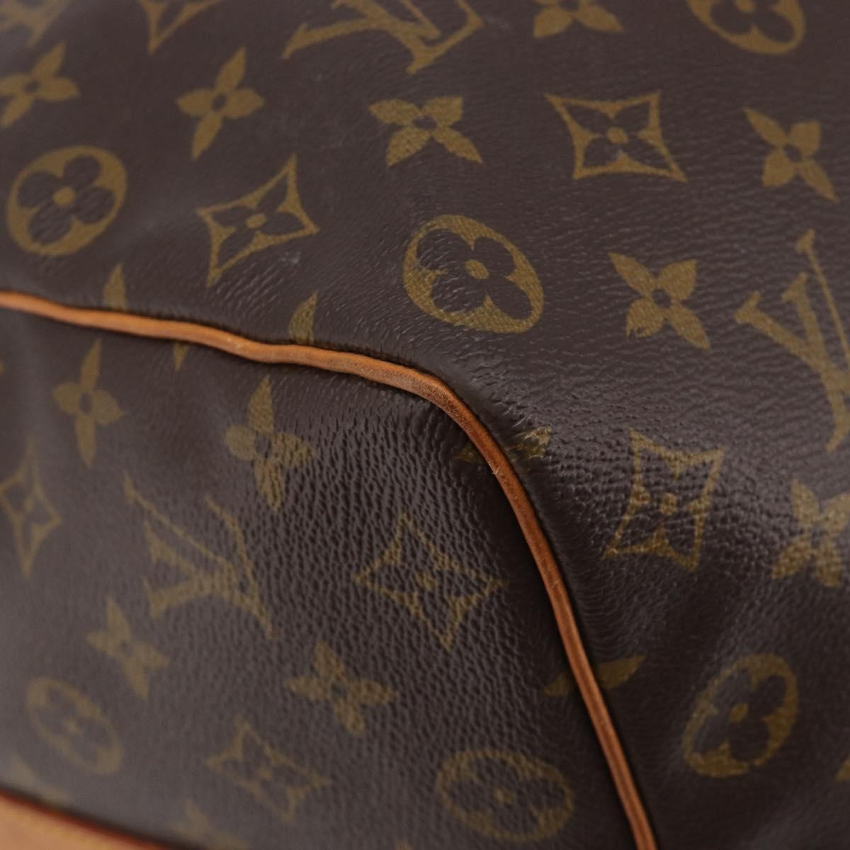 LOUIS VUITTON Monogram Keepall Bandouliere 50 Boston Bag M41416 LV Auth 203189V