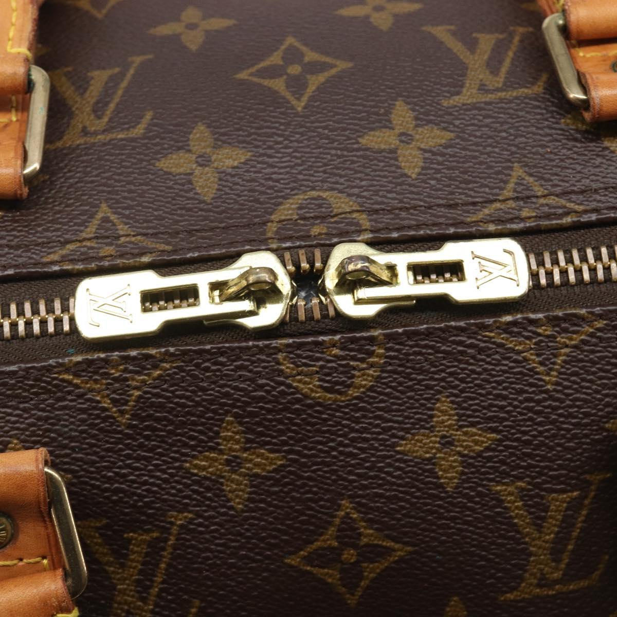 LOUIS VUITTON Monogram Keepall Bandouliere 50 Boston Bag M41416 LV Auth 203189V