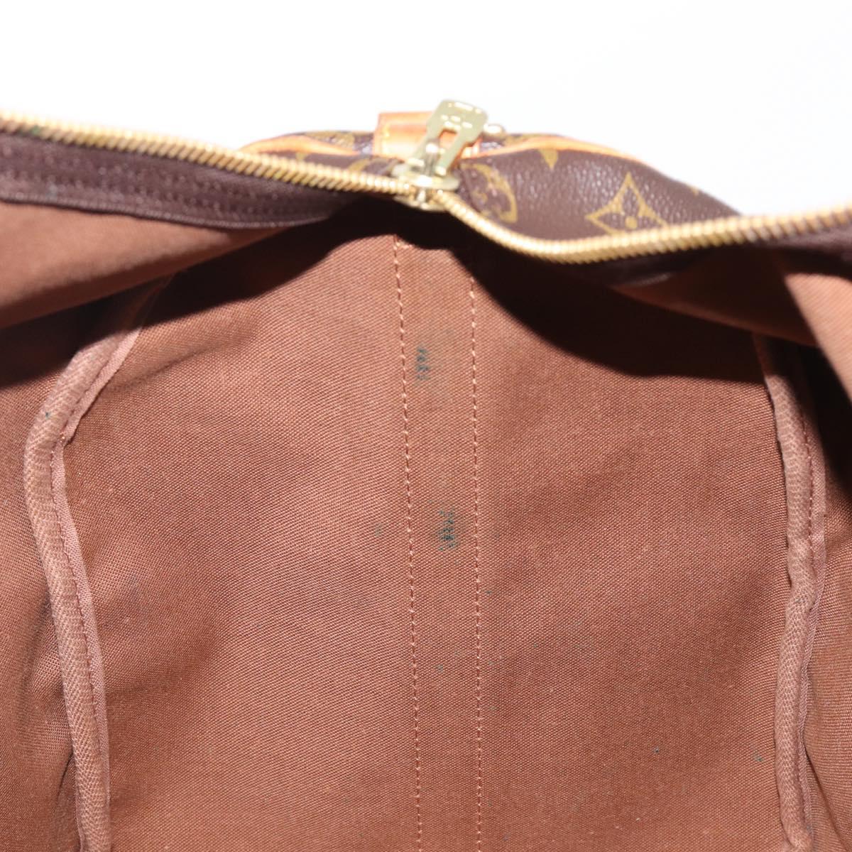 LOUIS VUITTON Monogram Keepall Bandouliere 50 Boston Bag M41416 LV Auth 203189V