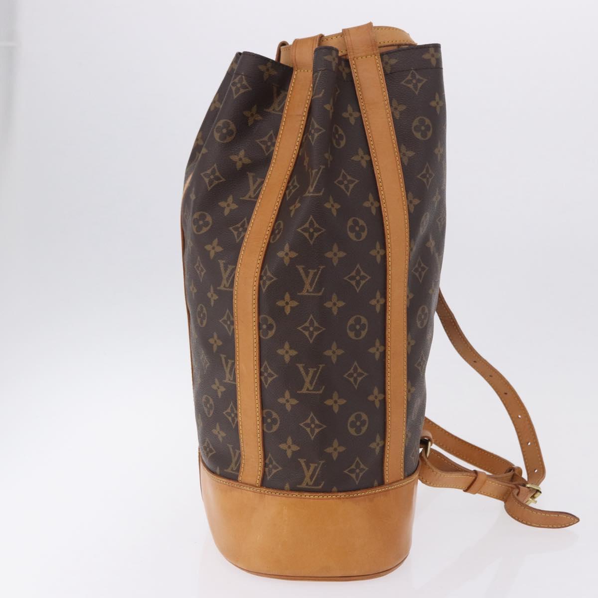 LOUIS VUITTON Monogram Randonnee PM Shoulder Bag M42243 LV Auth 203192A