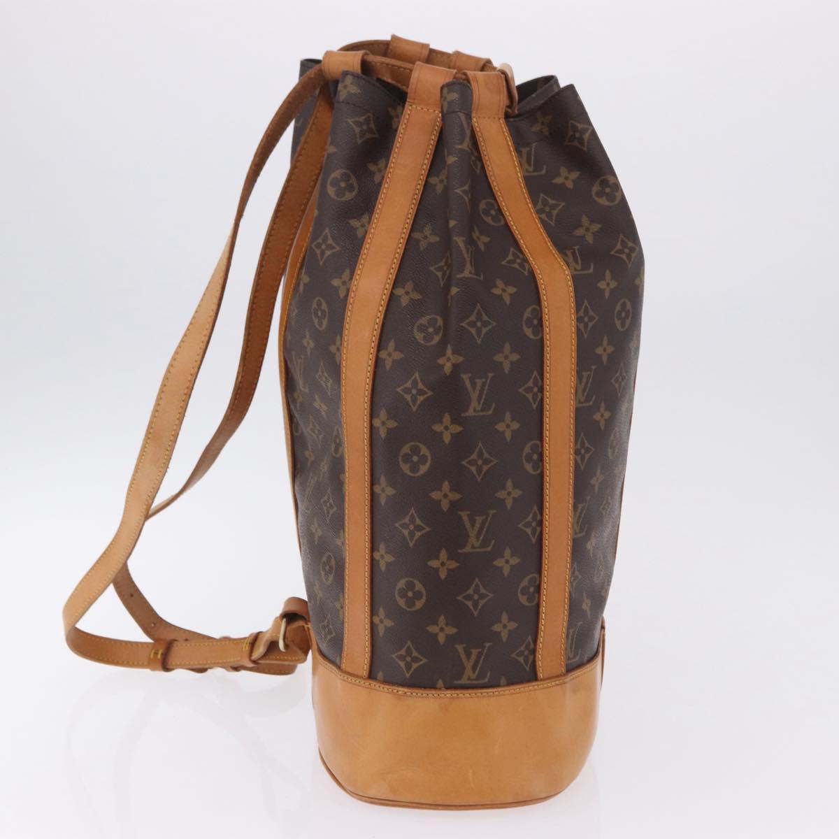 LOUIS VUITTON Monogram Randonnee PM Shoulder Bag M42243 LV Auth 203192A