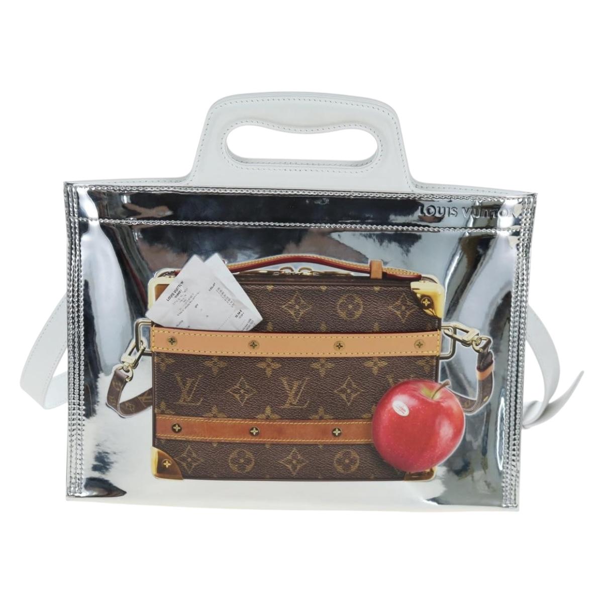LOUIS VUITTON Freezer Bags Soft Trunk Patent leather M23123 LV Auth 203200SAM