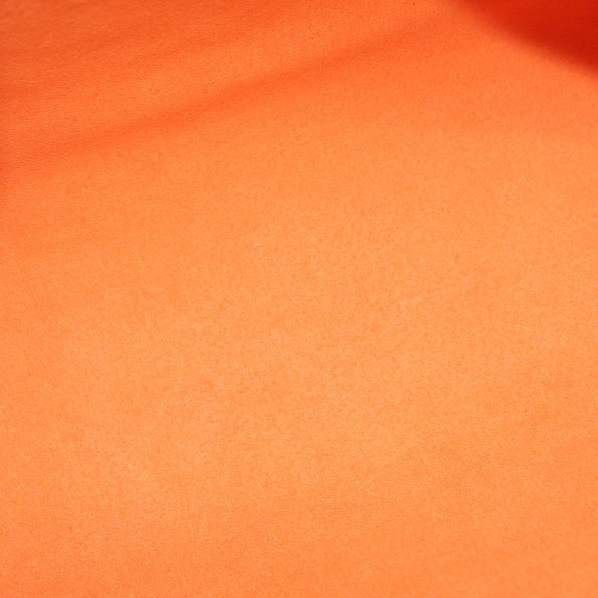LOUIS VUITTON Epi Soufflot Hand Bag Orange Mandarin M5222H LV Auth 203201V