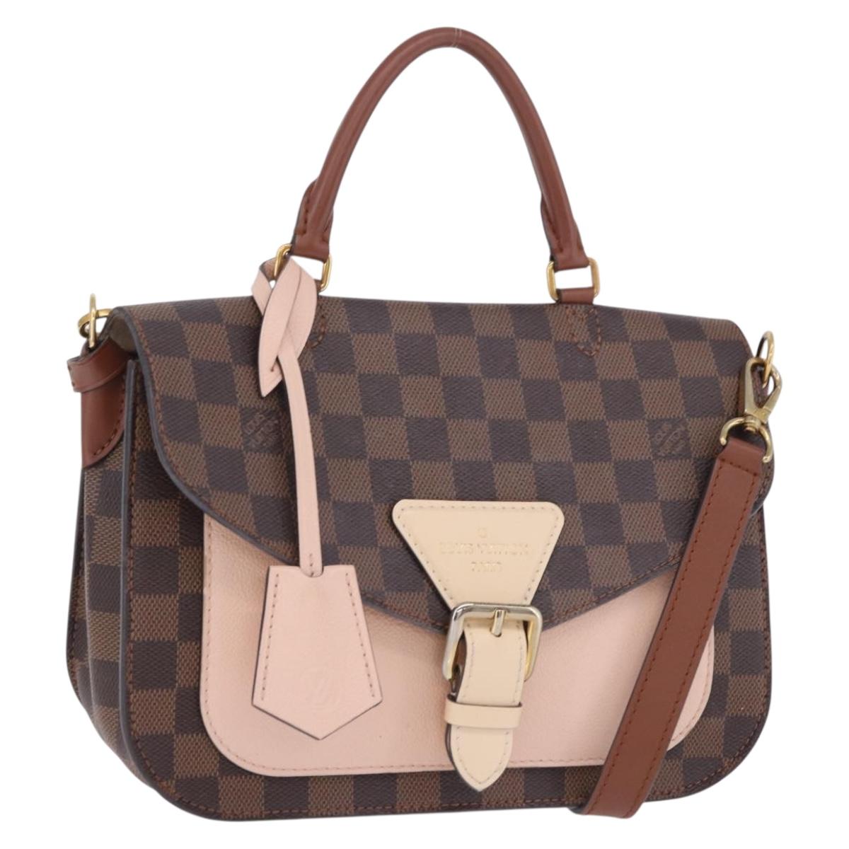 LOUIS VUITTON Damier Ebene Beaumarche Shoulder Bag N40147 LV Auth 203205A