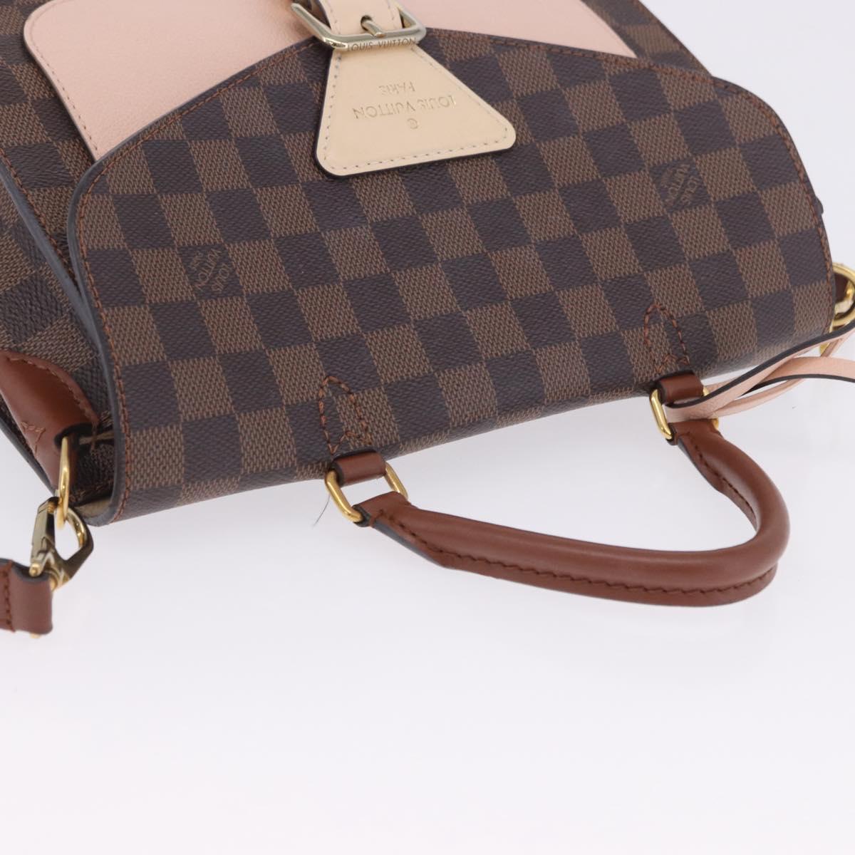 LOUIS VUITTON Damier Ebene Beaumarche Shoulder Bag N40147 LV Auth 203205A