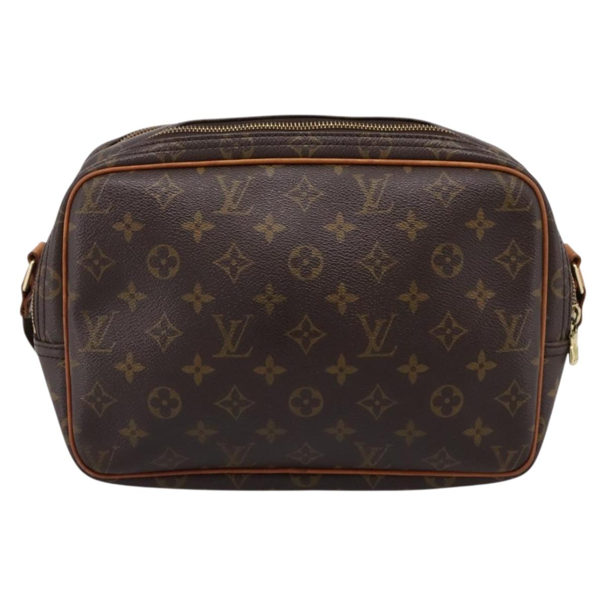LOUIS VUITTON Monogram Reporter PM Shoulder Bag M45254 LV Auth 203207A