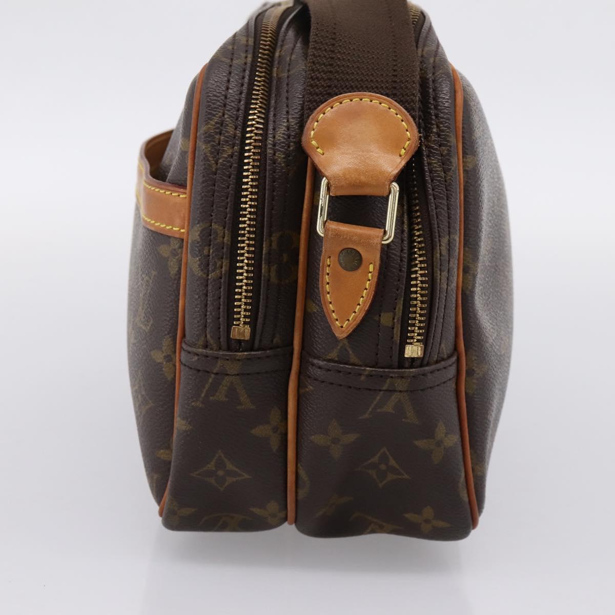 LOUIS VUITTON Monogram Reporter PM Shoulder Bag M45254 LV Auth 203207A