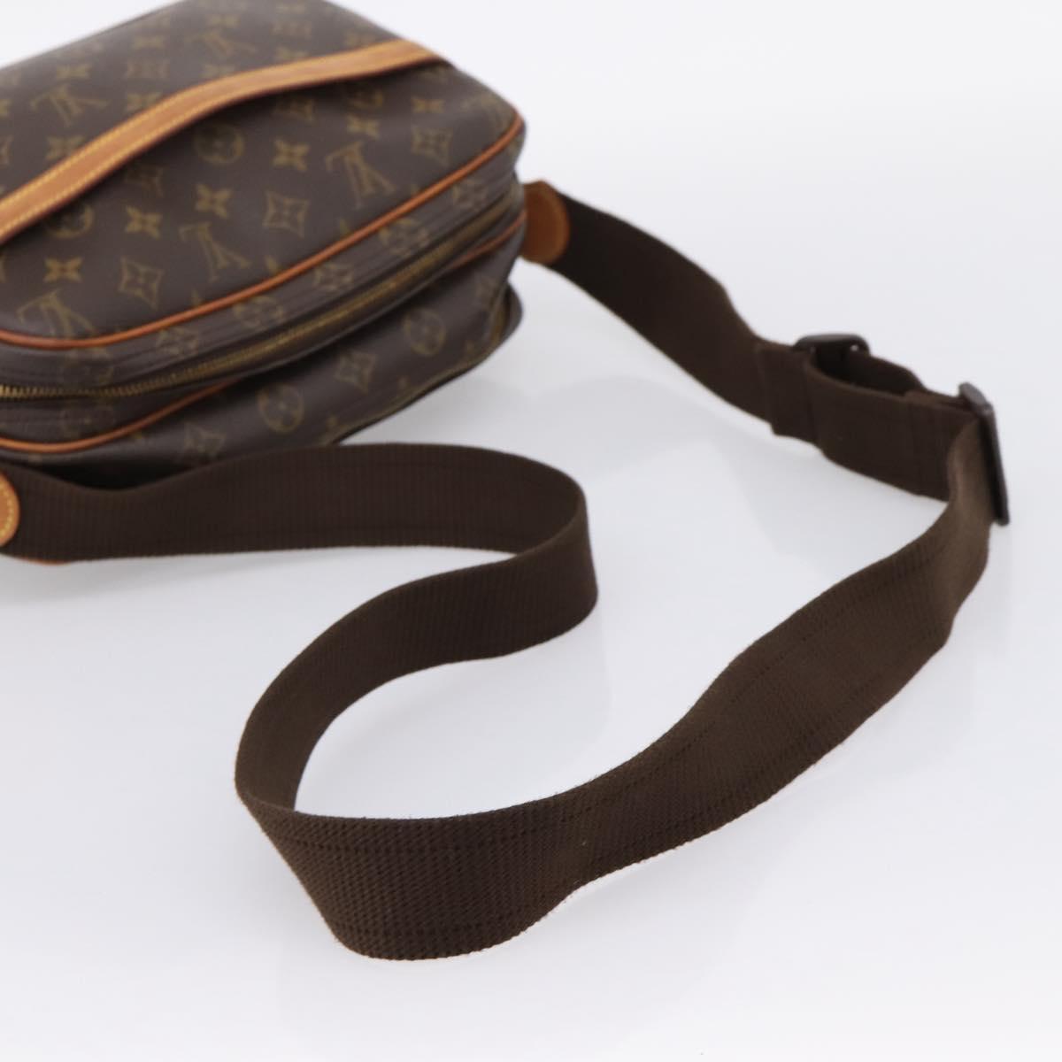 LOUIS VUITTON Monogram Reporter PM Shoulder Bag M45254 LV Auth 203207A