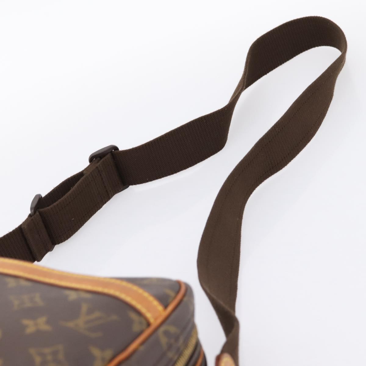 LOUIS VUITTON Monogram Reporter PM Shoulder Bag M45254 LV Auth 203207A