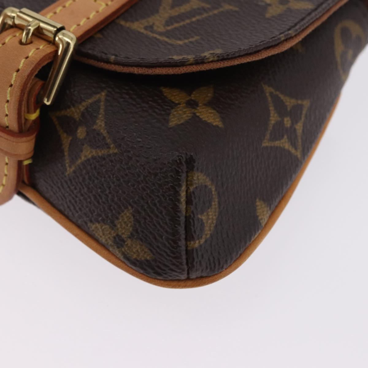 LOUIS VUITTON Monogram Pochette marrell Waist bag M51159 LV Auth 203214V