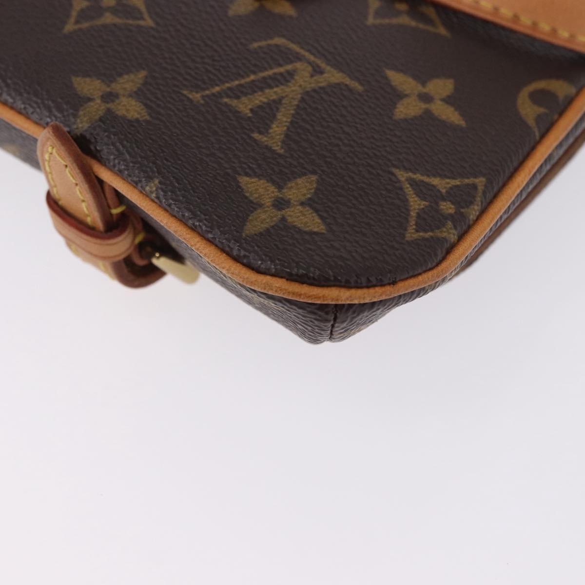 LOUIS VUITTON Monogram Pochette marrell Waist bag M51159 LV Auth 203214V