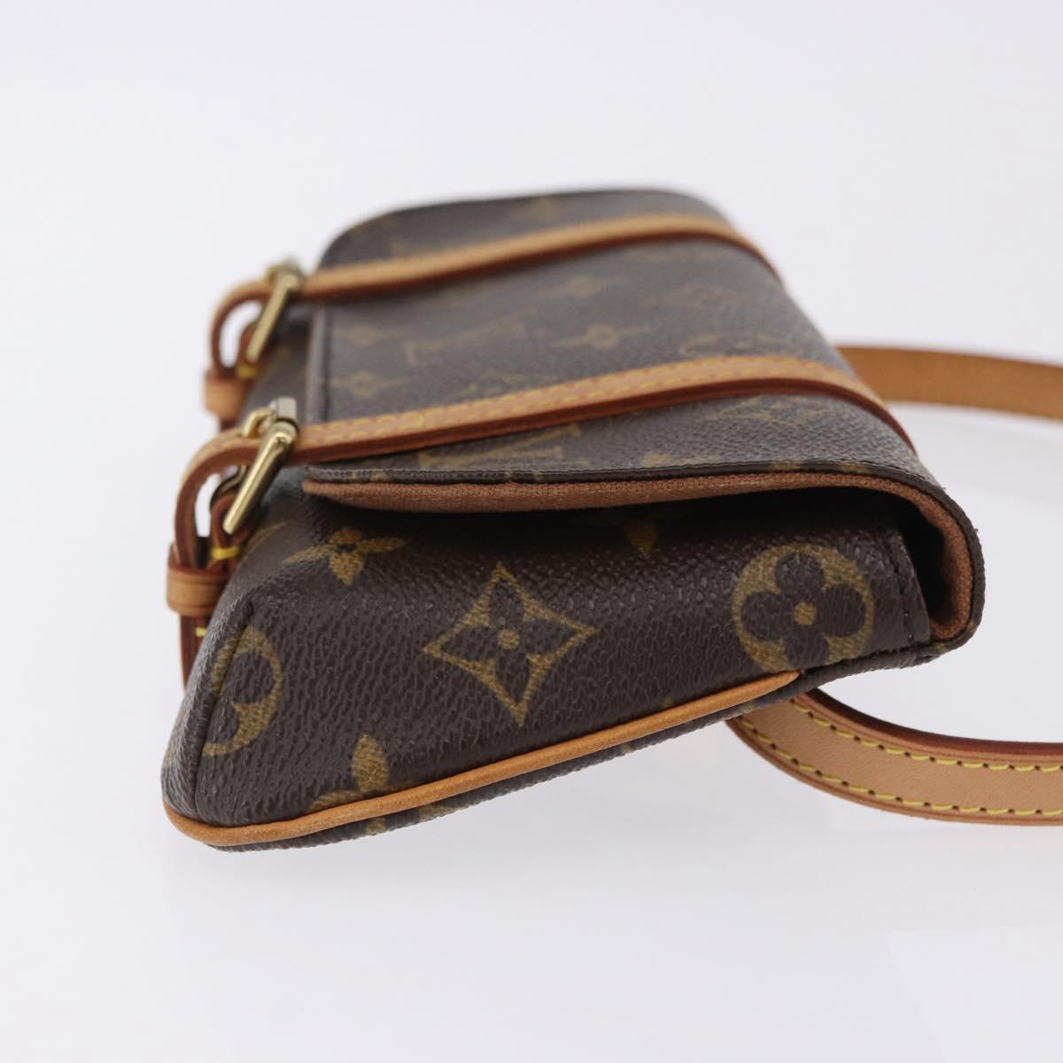 LOUIS VUITTON Monogram Pochette marrell Waist bag M51159 LV Auth 203214V