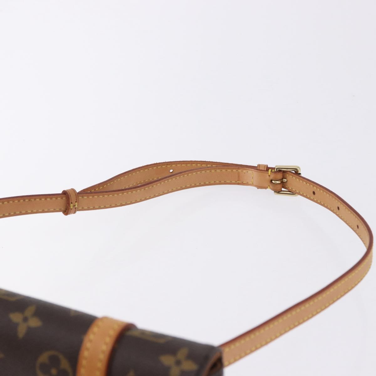 LOUIS VUITTON Monogram Pochette marrell Waist bag M51159 LV Auth 203214V