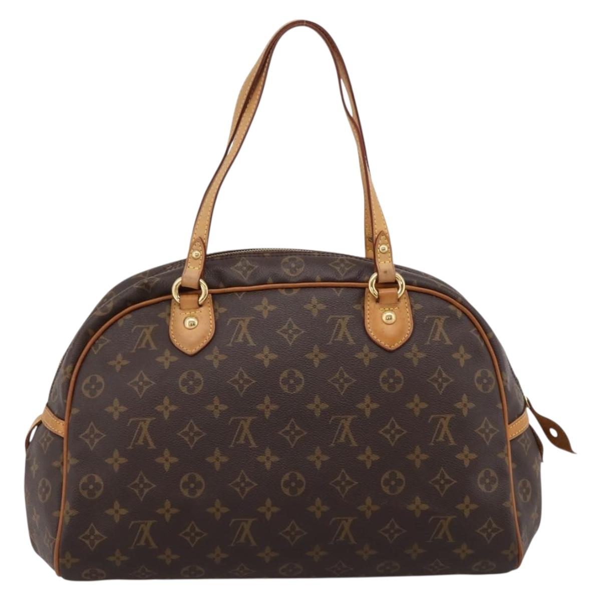 LOUIS VUITTON Monogram Montorgueil GM Shoulder Bag M95566 LV Auth 203267A