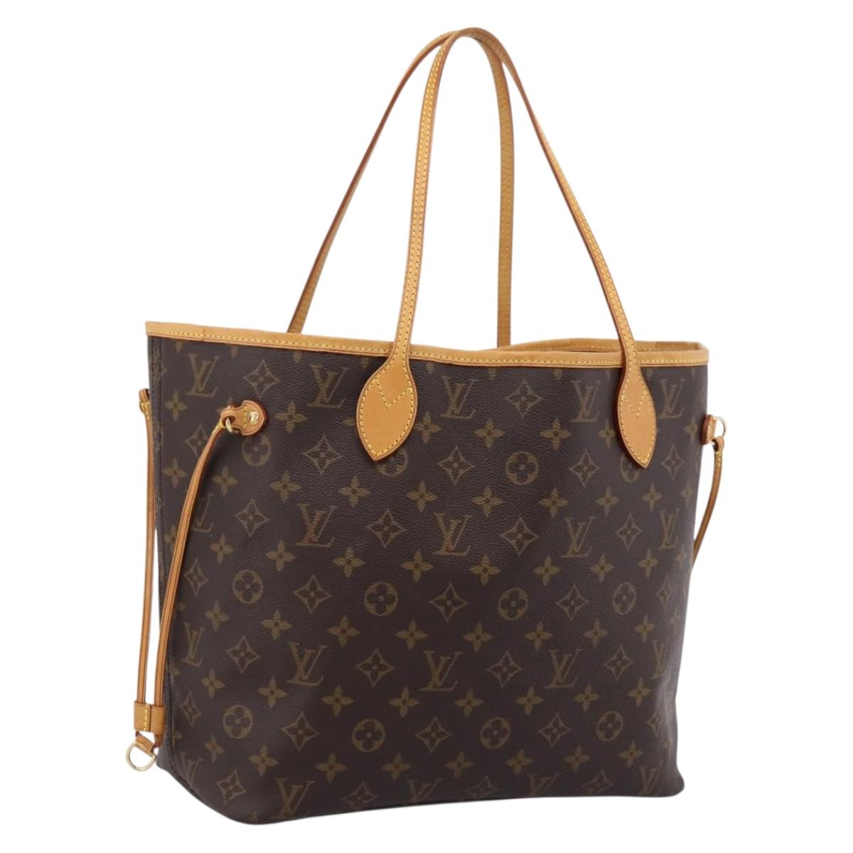 LOUIS VUITTON Monogram Neverfull MM Tote Bag M40156 LV Auth 203269V