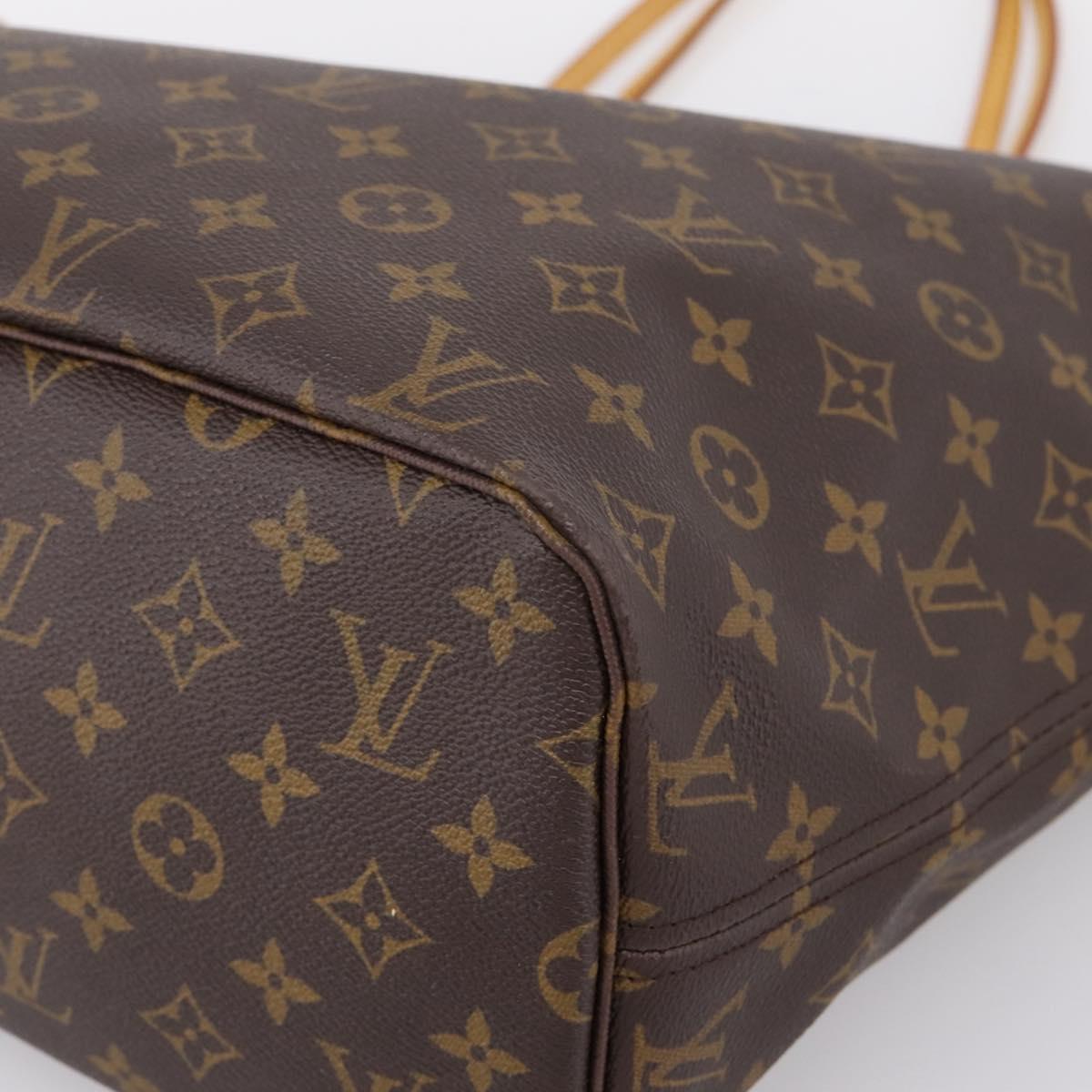 LOUIS VUITTON Monogram Neverfull MM Tote Bag M40156 LV Auth 203269V