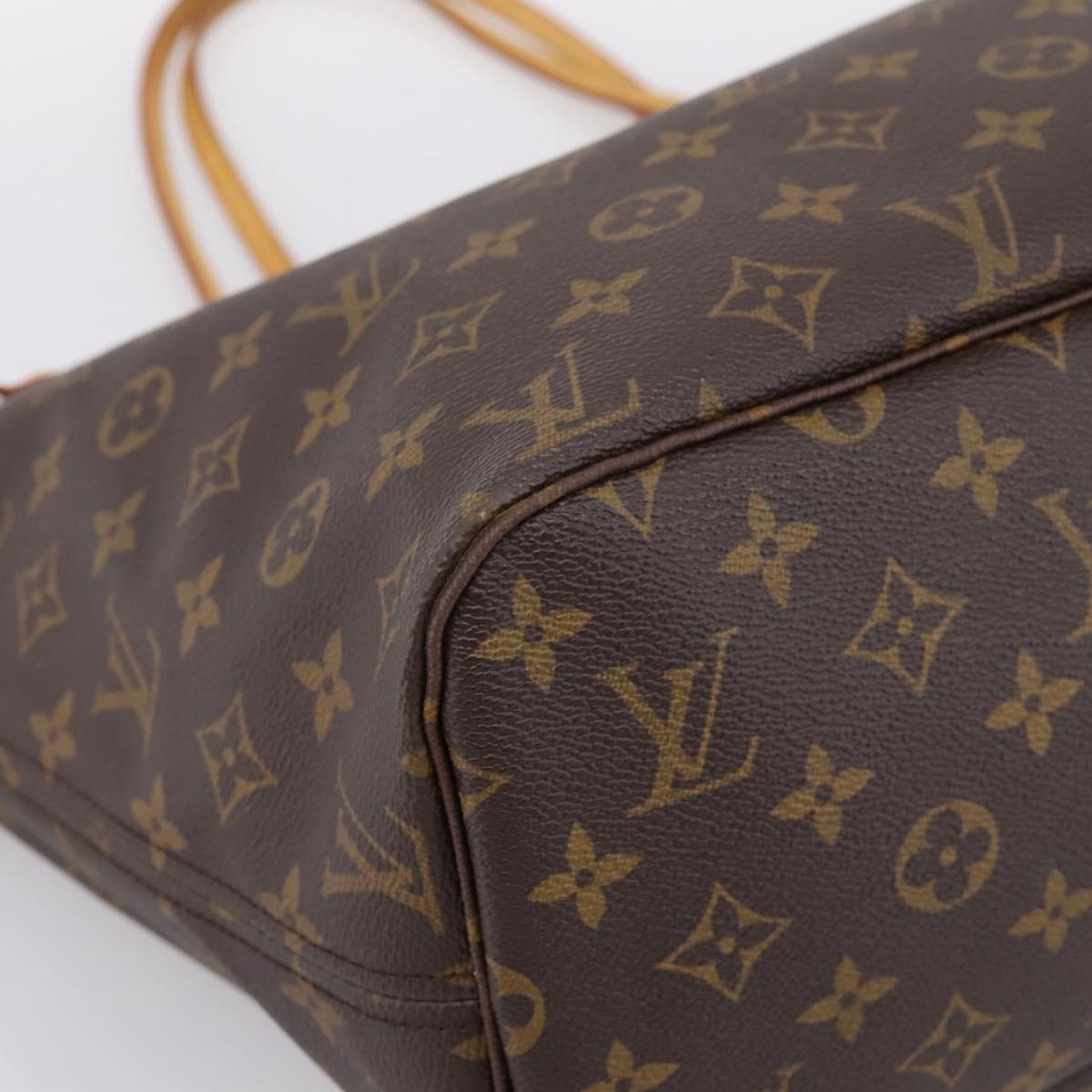LOUIS VUITTON Monogram Neverfull MM Tote Bag M40156 LV Auth 203269V