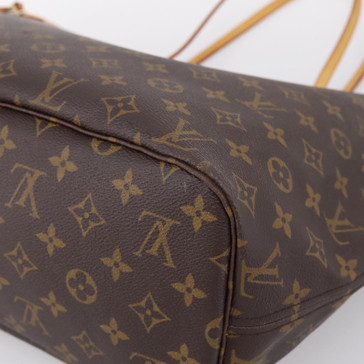 LOUIS VUITTON Monogram Neverfull MM Tote Bag M40156 LV Auth 203269V