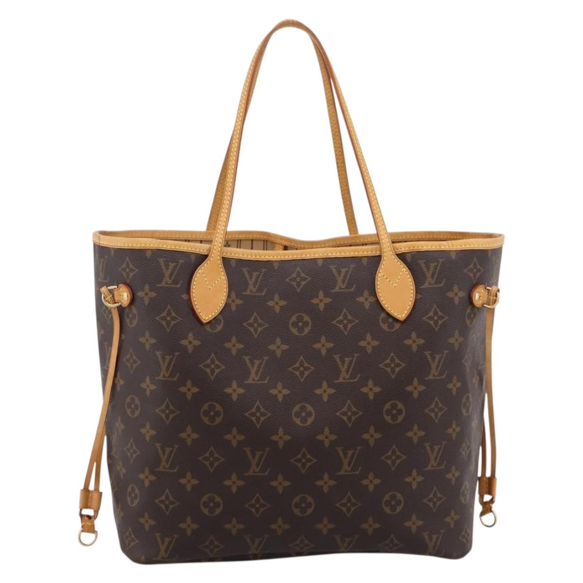 LOUIS VUITTON Monogram Neverfull MM Tote Bag M40156 LV Auth 203269V