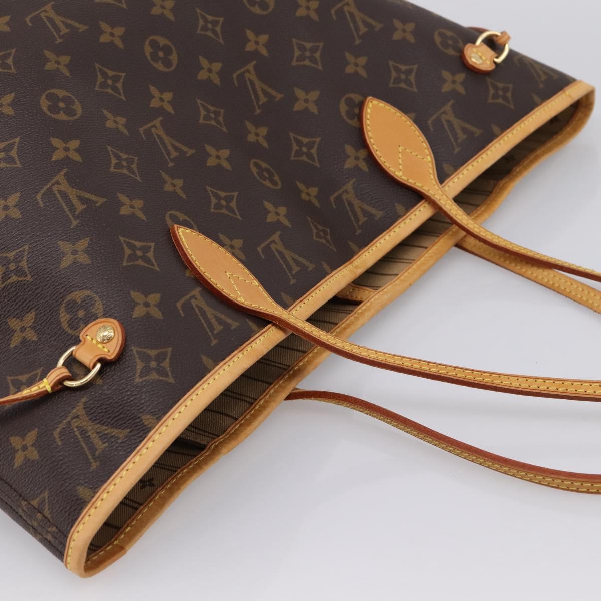 LOUIS VUITTON Monogram Neverfull MM Tote Bag M40156 LV Auth 203269V