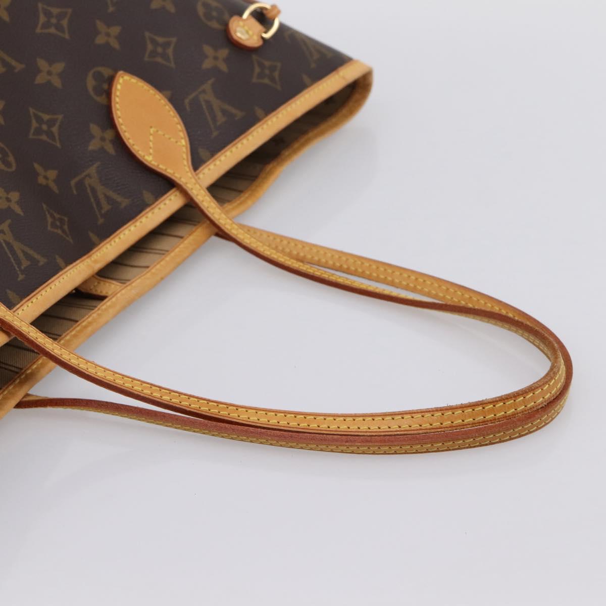 LOUIS VUITTON Monogram Neverfull MM Tote Bag M40156 LV Auth 203269V