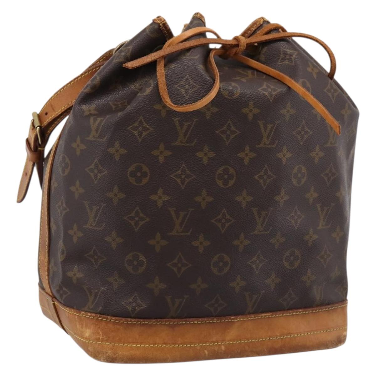 LOUIS VUITTON Monogram Noe Shoulder Bag M42224 LV Auth 203270