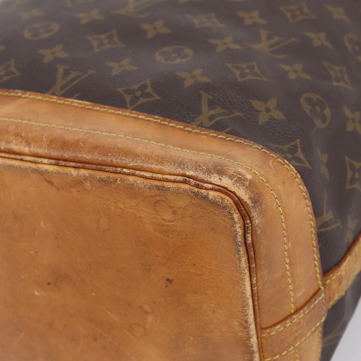 LOUIS VUITTON Monogram Noe Shoulder Bag M42224 LV Auth 203270