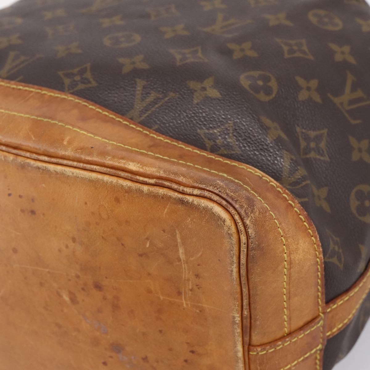 LOUIS VUITTON Monogram Noe Shoulder Bag M42224 LV Auth 203270