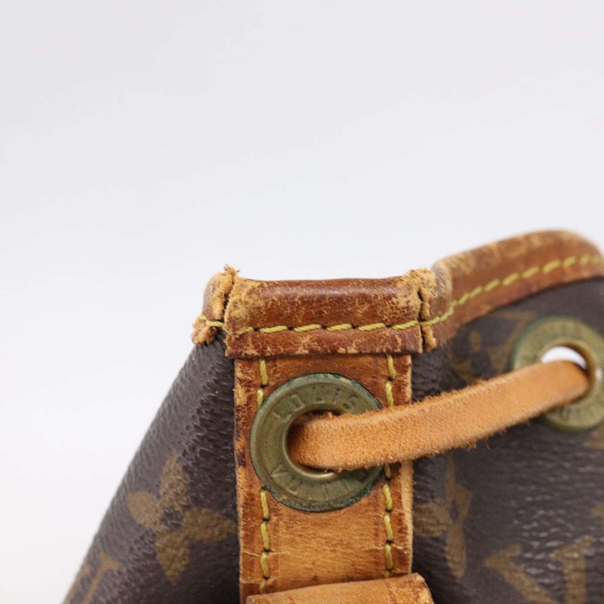 LOUIS VUITTON Monogram Noe Shoulder Bag M42224 LV Auth 203270