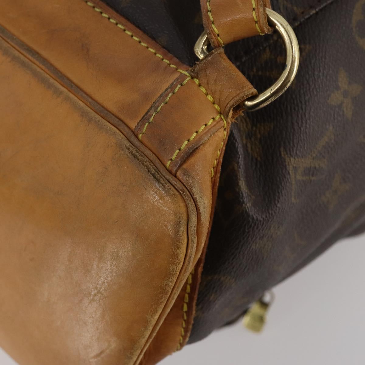 LOUIS VUITTON Monogram Montsouris GM Backpack M51135 LV Auth 203273