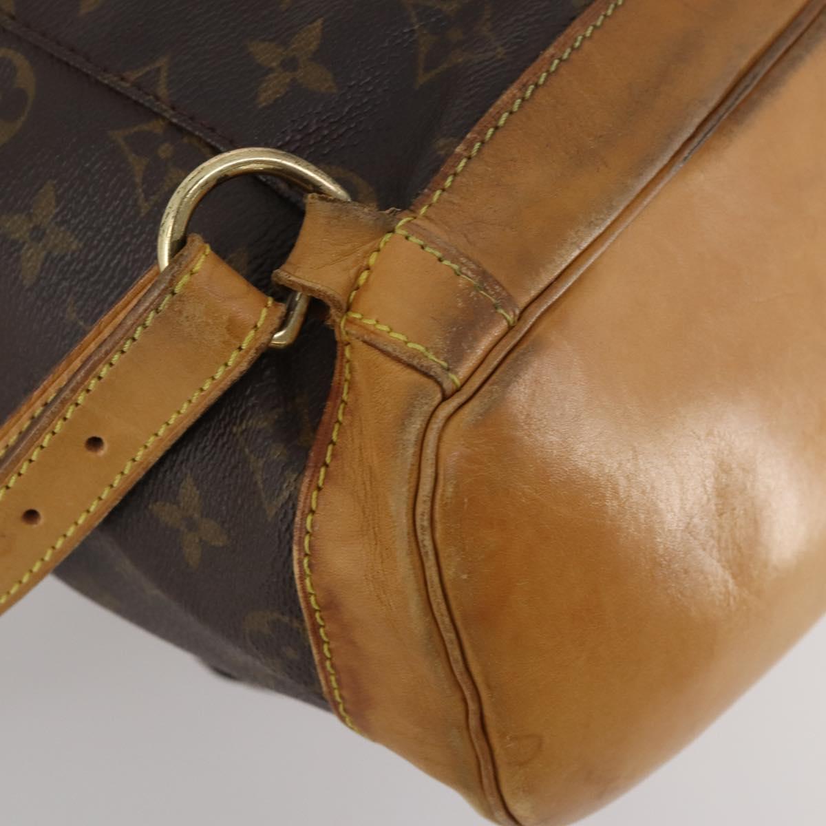 LOUIS VUITTON Monogram Montsouris GM Backpack M51135 LV Auth 203273