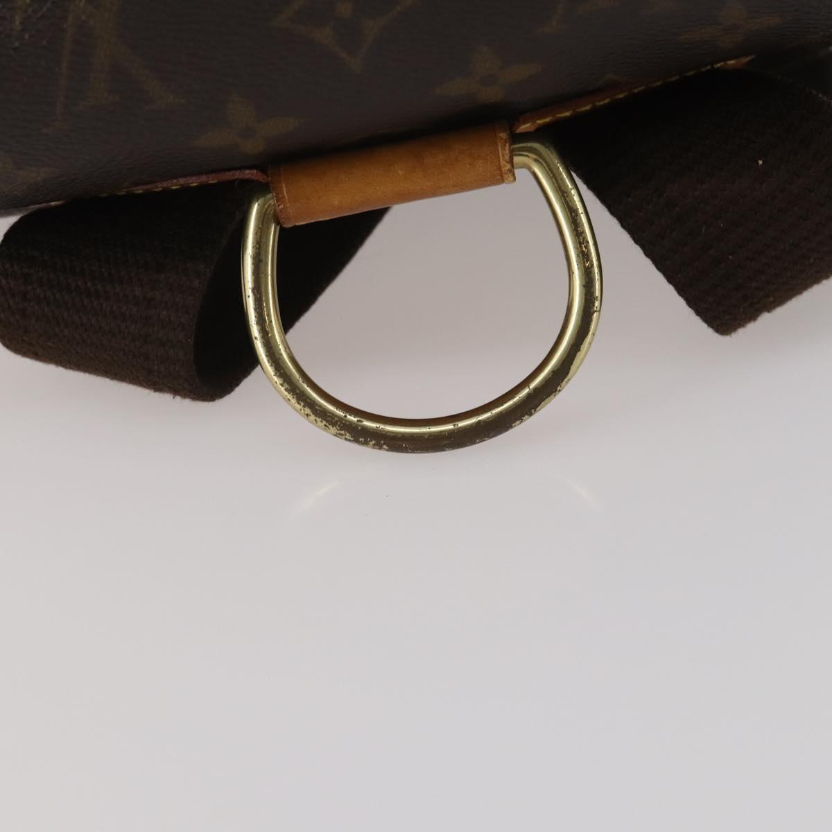 LOUIS VUITTON Monogram Montsouris GM Backpack M51135 LV Auth 203273