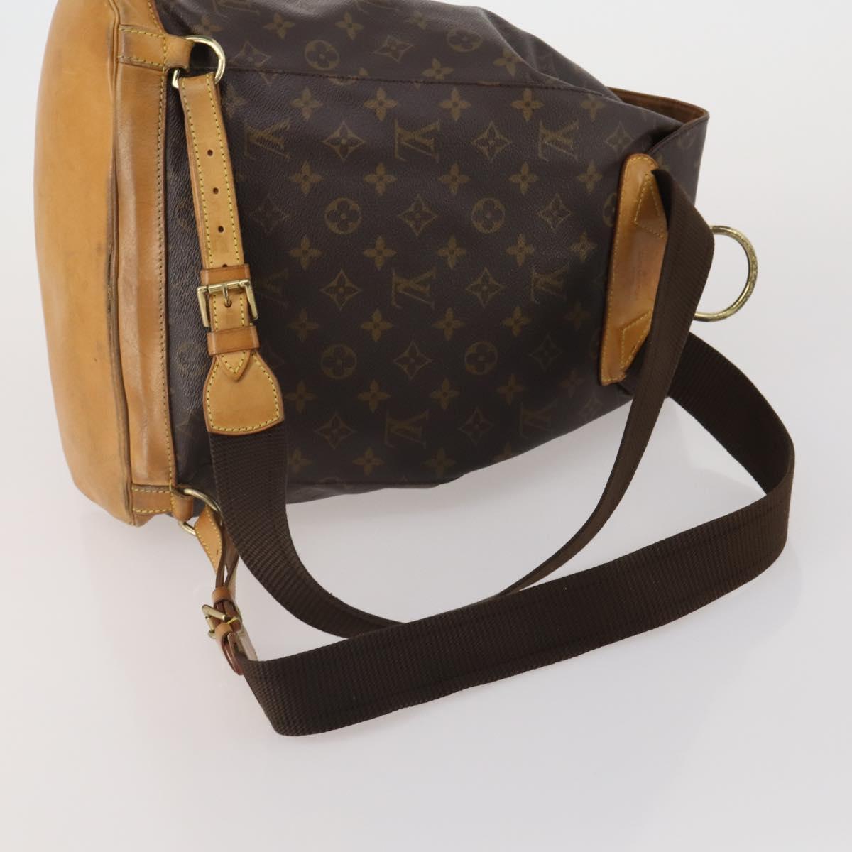 LOUIS VUITTON Monogram Montsouris GM Backpack M51135 LV Auth 203273