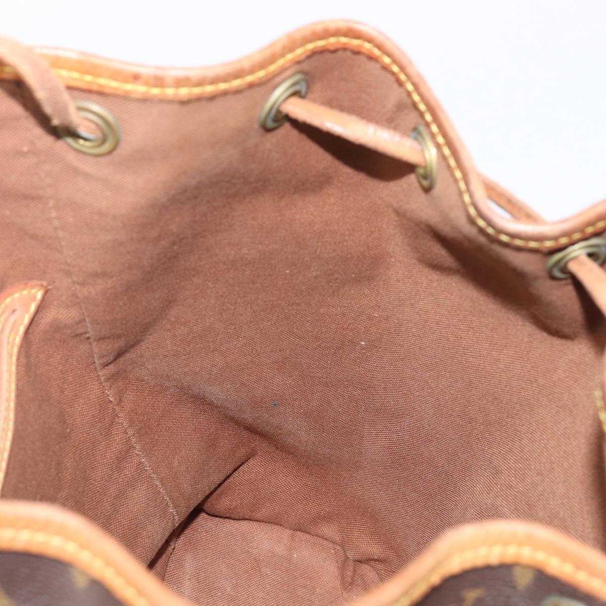 LOUIS VUITTON Monogram Montsouris MM Backpack M51136 LV Auth 203275