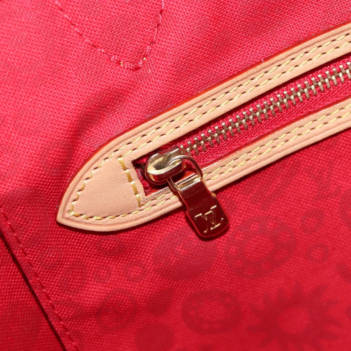 LOUIS VUITTON Yayoi Kusama Face Neverfull MM Tote Bag M46447 LV Auth 203277SAV