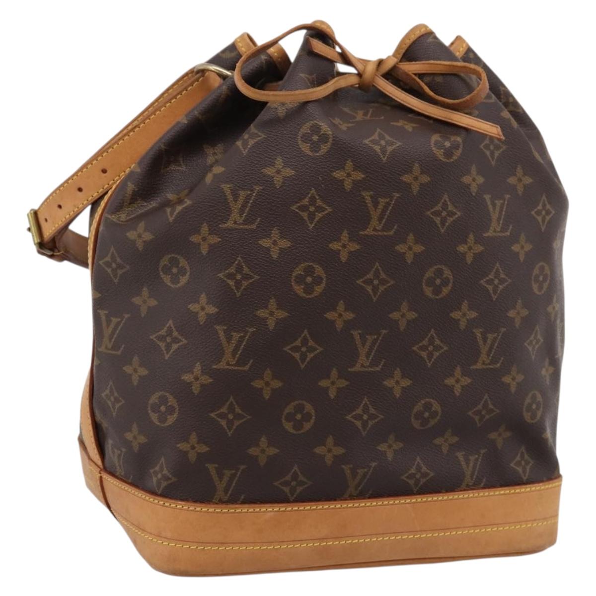 LOUIS VUITTON Monogram Noe Shoulder Bag M42224 LV Auth 203281A