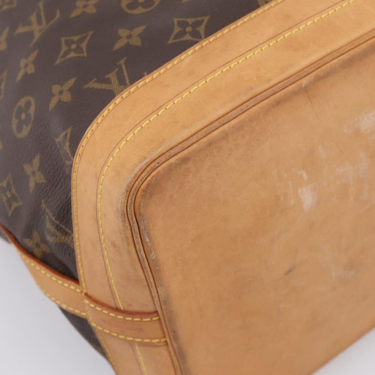 LOUIS VUITTON Monogram Noe Shoulder Bag M42224 LV Auth 203281A